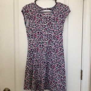 Multi color bongo skater dress